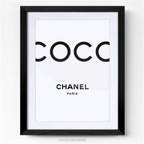 Cadre coco chanel 